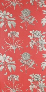 SANDERSON ETCHINGS & ROSES WALLPAPER